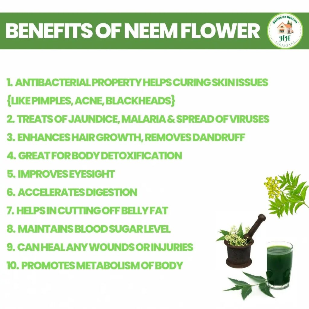 Benefits of Neem Flower