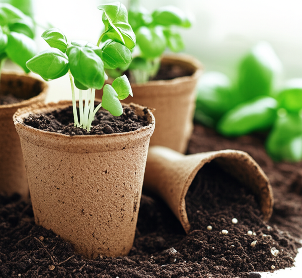 Generate a high-quality, relevant image prompt for an article about: Effortless Basil Growth: Grow S