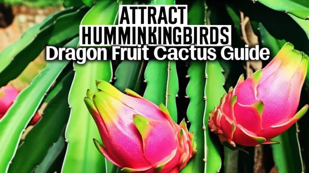 Attract Hummingbirds: Dragon Fruit Cactus Guide