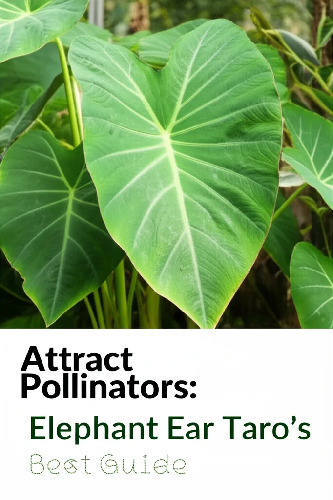 Attract Pollinators: Elephant Ear Taro’s Best Guide