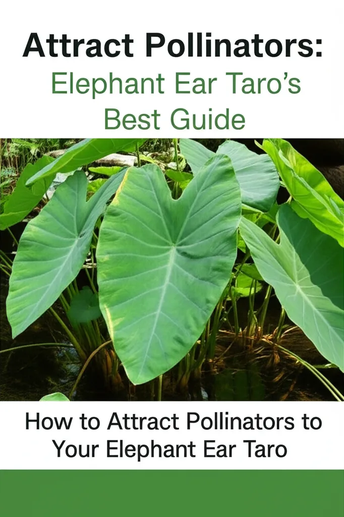 Attract Pollinators: Elephant Ear Taro’s Best Guide. How to Attract Pollinators to Your Elephant Ear