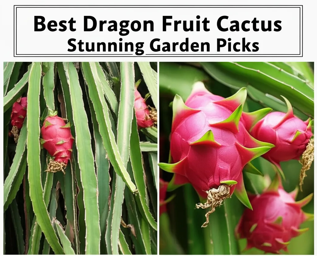 Best Dragon Fruit Cactus: Stunning Garden Picks