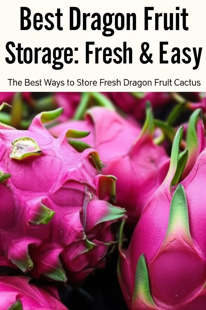 Best Dragon Fruit Storage: Fresh & Easy. The Best Ways to Store Fresh Dragon Fruit Cactus.