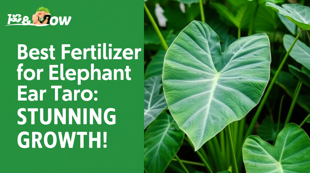 Best Fertilizer for Elephant Ear Taro: Stunning Growth!
