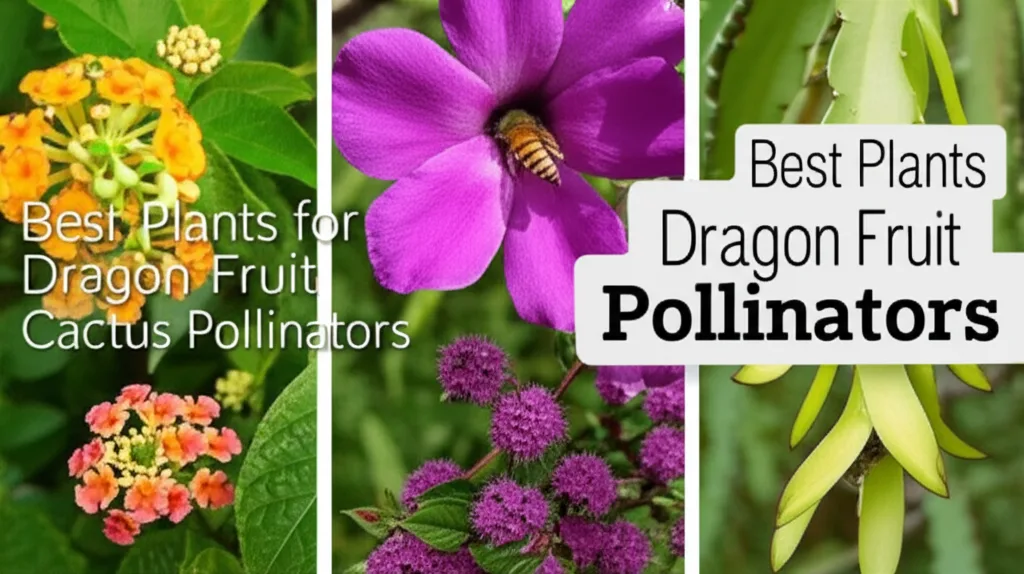 Best Plants for Dragon Fruit Cactus Pollinators