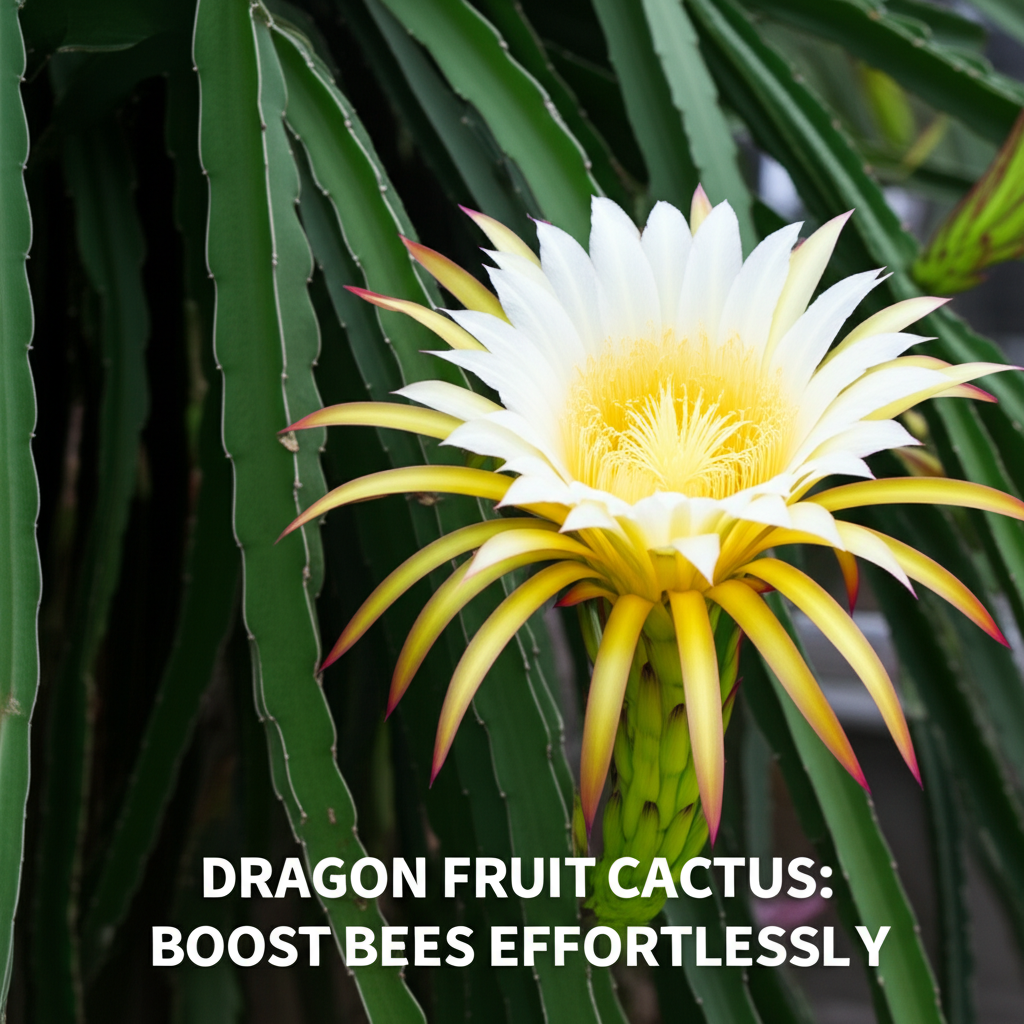 Dragon Fruit Cactus: Boost Bees Effortlessly