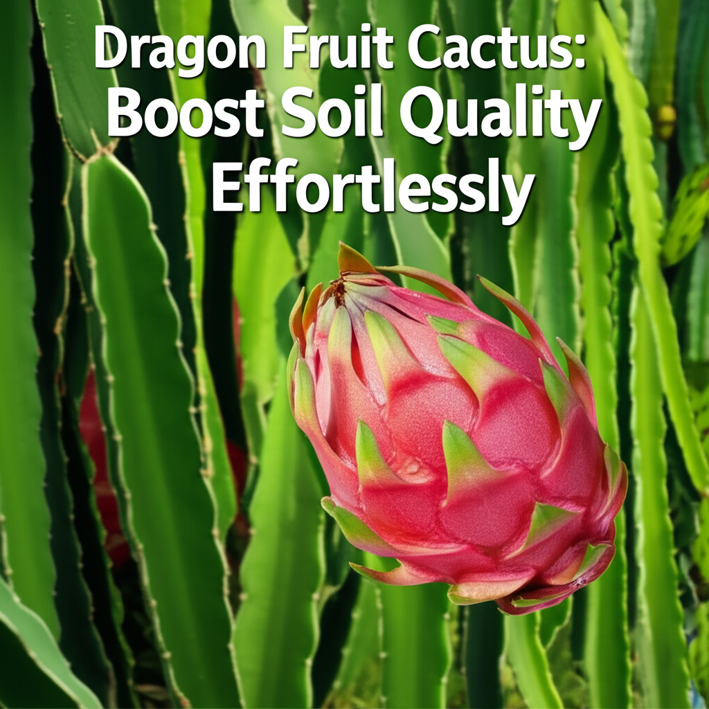 Dragon Fruit Cactus: Boost Soil Quality Effortlessly