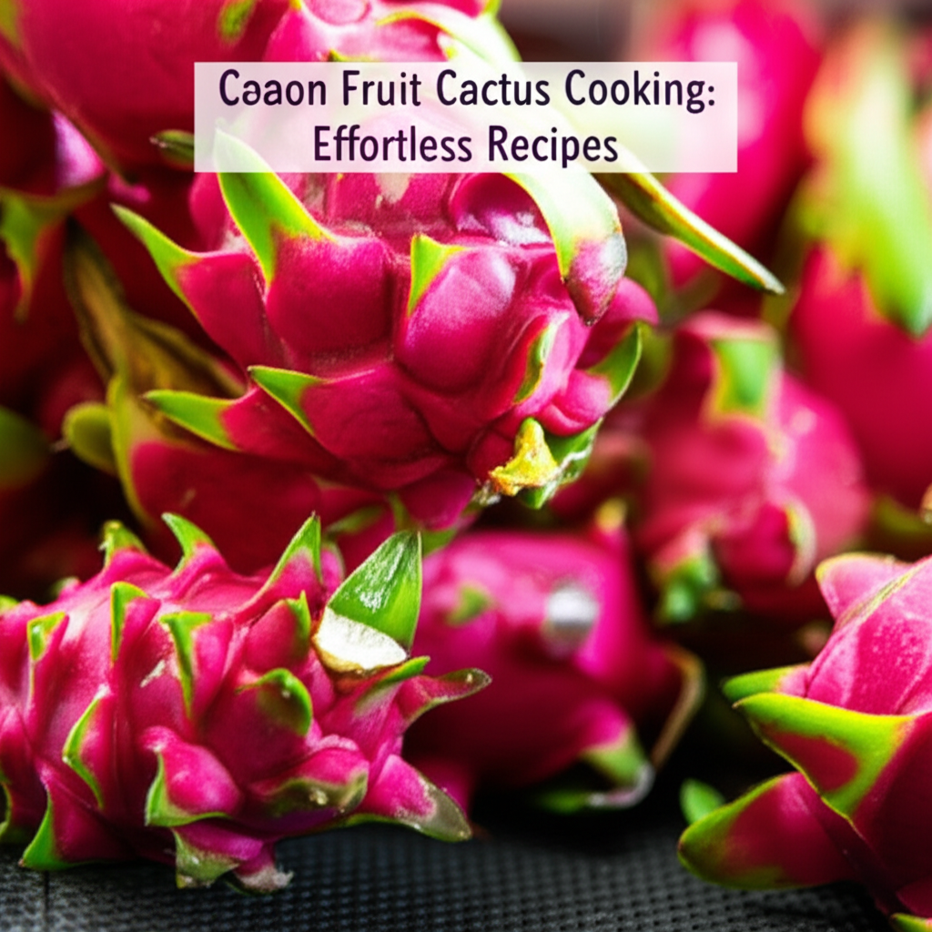 Dragon Fruit Cactus Cooking: Effortless Recipes