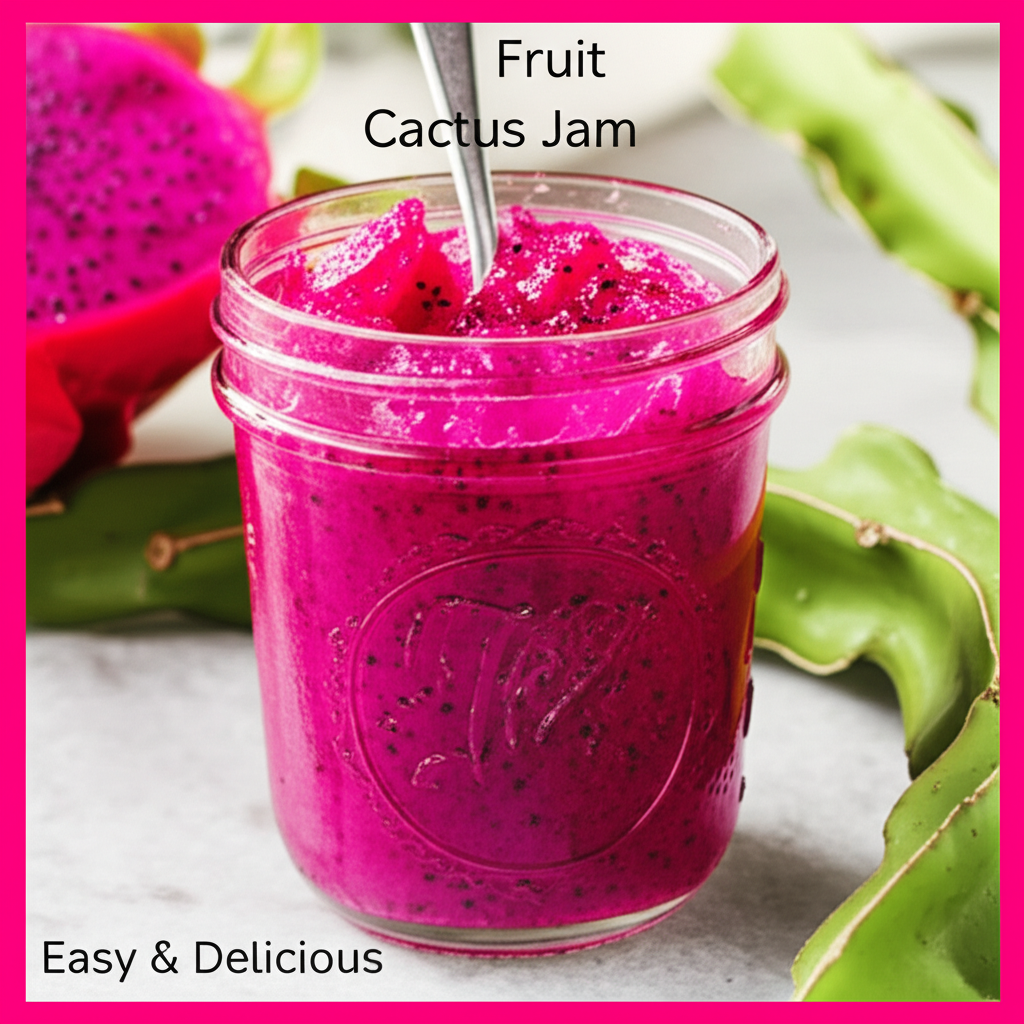 Dragon Fruit Cactus Jam: Easy & Delicious