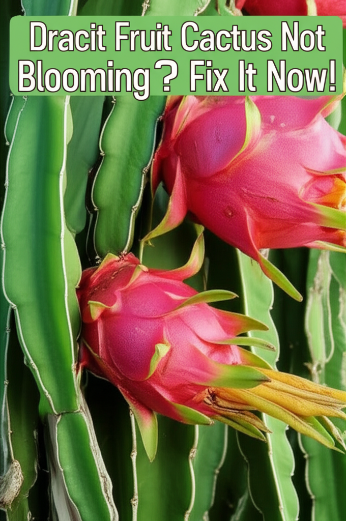 Dragon Fruit Cactus Not Blooming? Fix It Now!