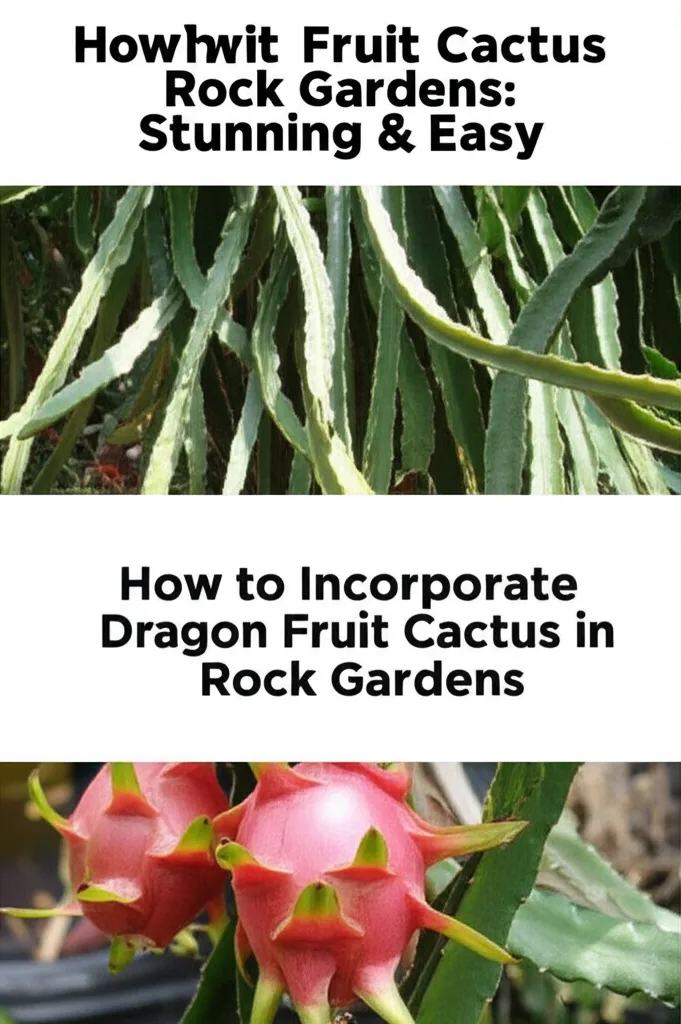 Dragon Fruit Cactus Rock Gardens: Stunning & Easy. How to Incorporate Dragon Fruit Cactus in Rock Ga