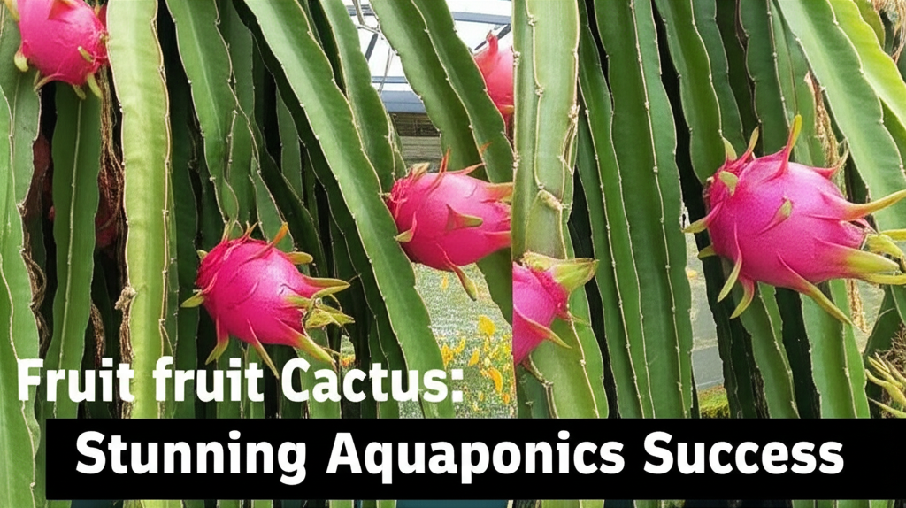 Dragon Fruit Cactus: Stunning Aquaponics Success
