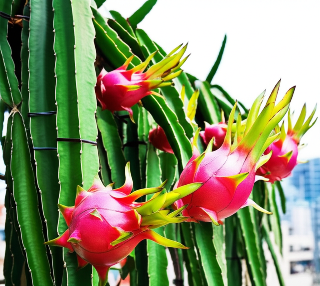 Dragon Fruit Cactus: Stunning City Garden Success
