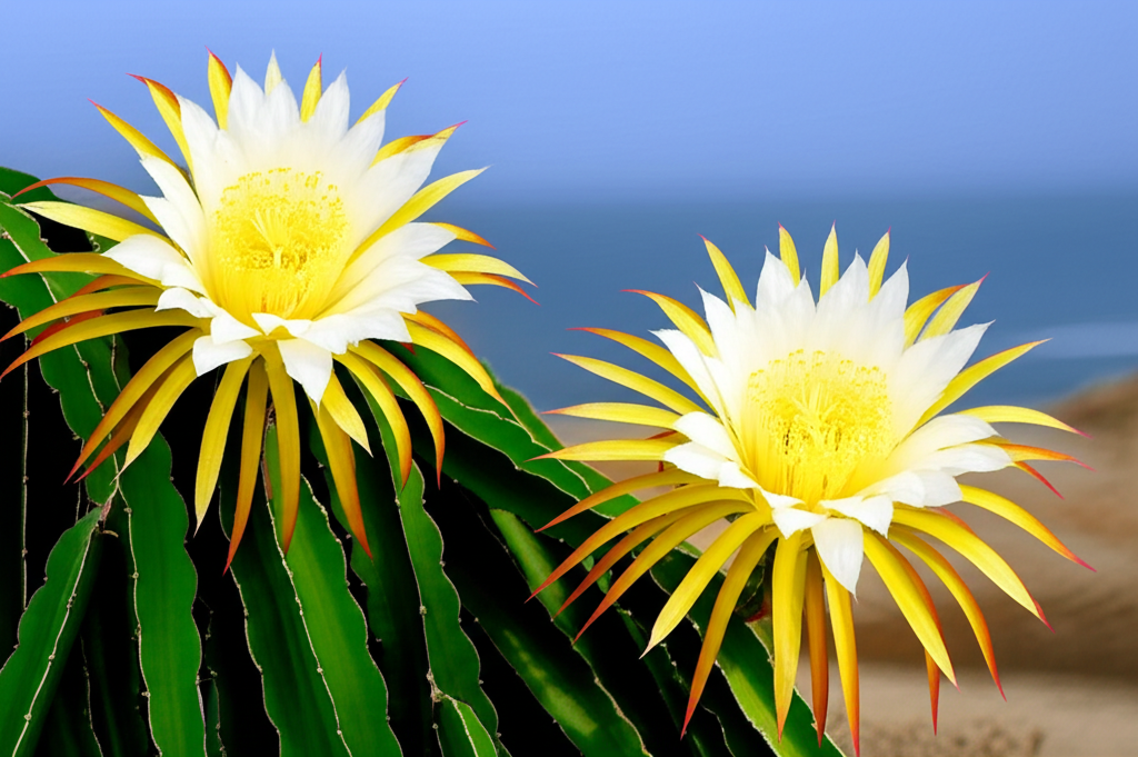 Dragon Fruit Cactus: Stunning Coastal Blooms