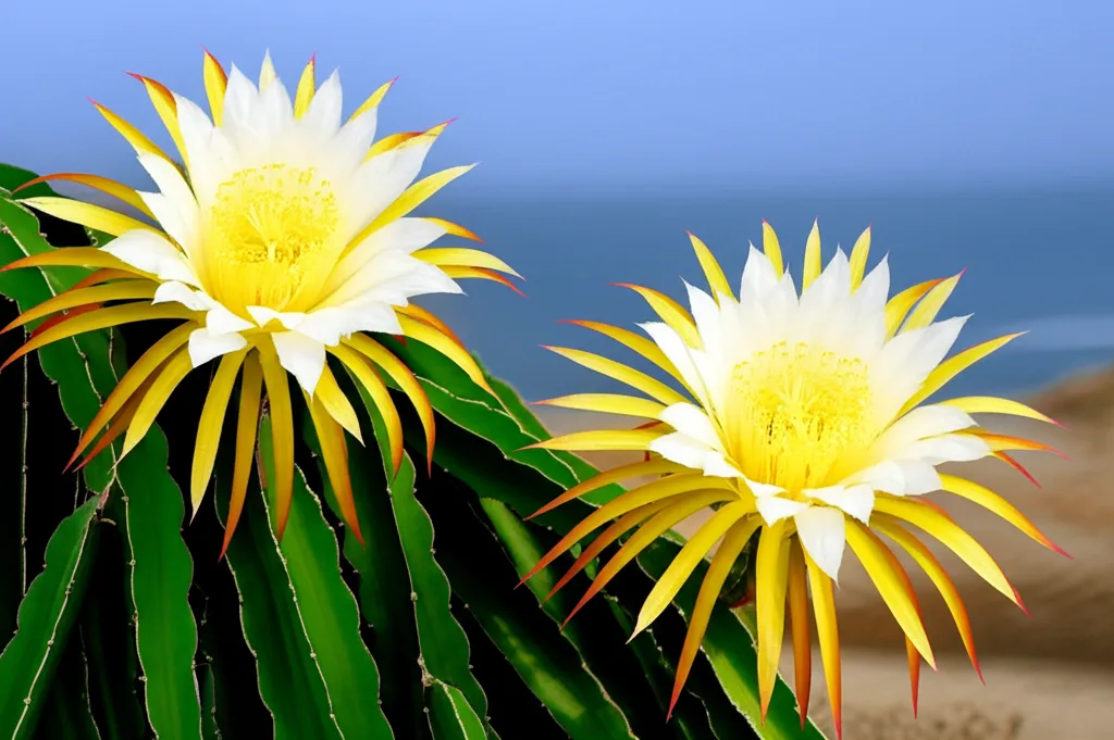 Dragon Fruit Cactus: Stunning Coastal Blooms