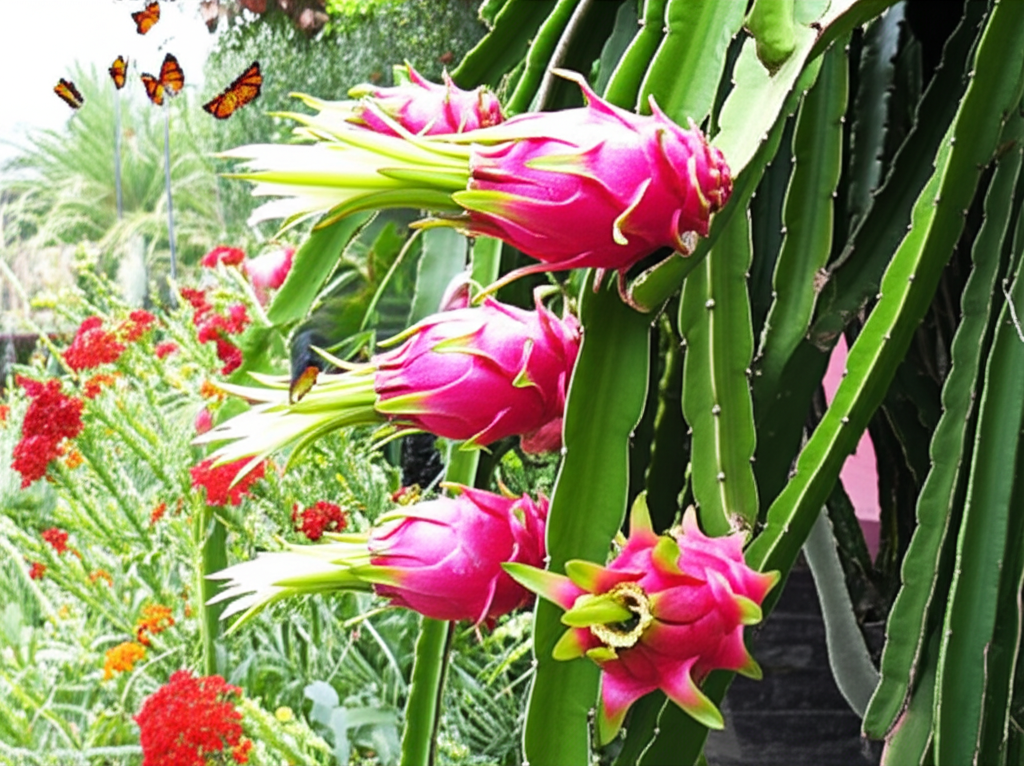 Dragon Fruit Cactus: Stunning Pollinator Gardens