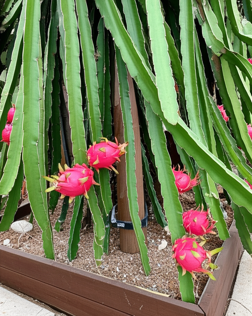 Dragon Fruit Cactus: Stunning Raised Bed Success