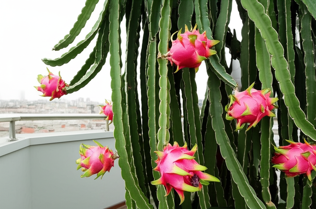 Dragon Fruit Cactus: Stunning Urban Oasis
