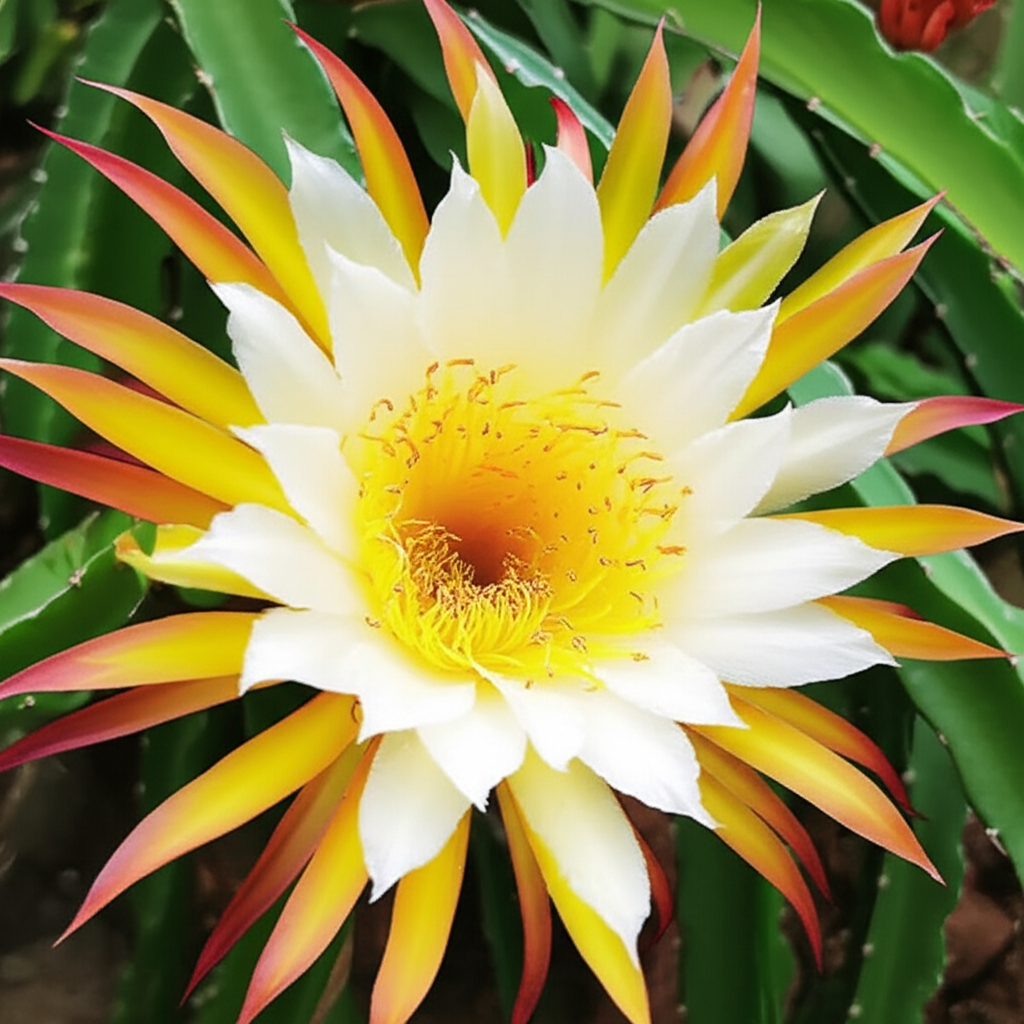 Dragon Fruit Cactus: Stunning Veggie Companion