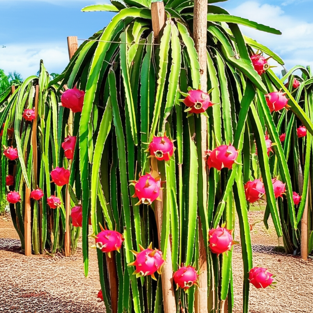 Dragon Fruit Garden Bed: Stunning, Effortless