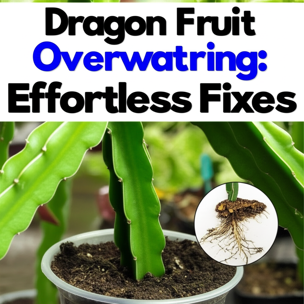 Dragon Fruit Overwatering: Effortless Fixes