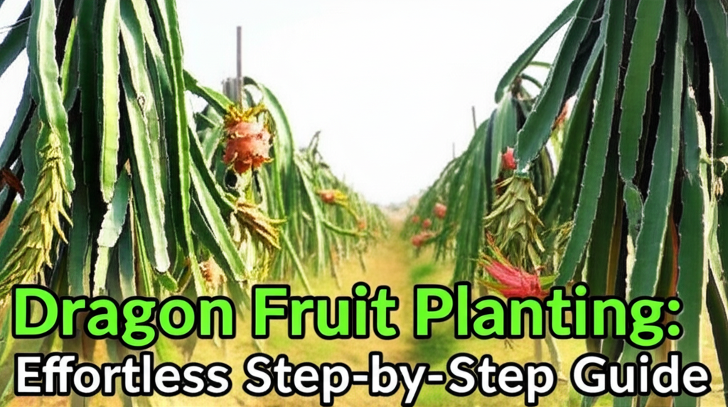 Dragon Fruit Planting: Effortless Step-by-Step Guide