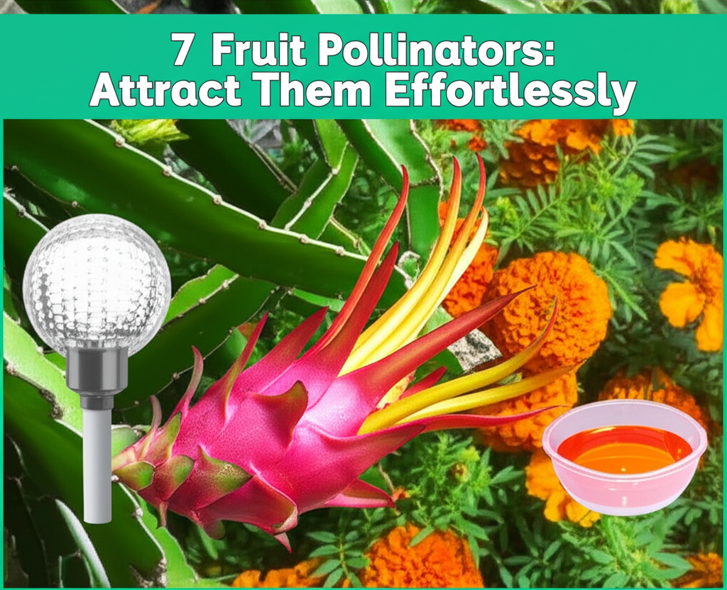 Dragon Fruit Pollinators: Attract Them Effortlessly