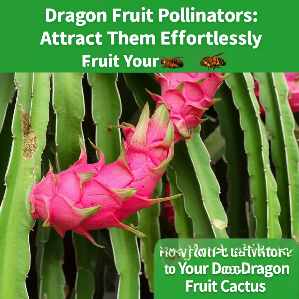 Dragon Fruit Pollinators: Attract Them Effortlessly. How to Attract Pollinators to Your Dragon Fruit