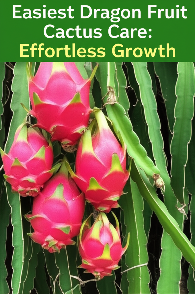 Easiest Dragon Fruit Cactus Care: Effortless Growth