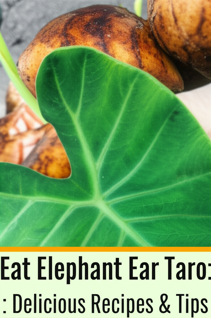 Eat Elephant Ear Taro: Delicious Recipes & Tips