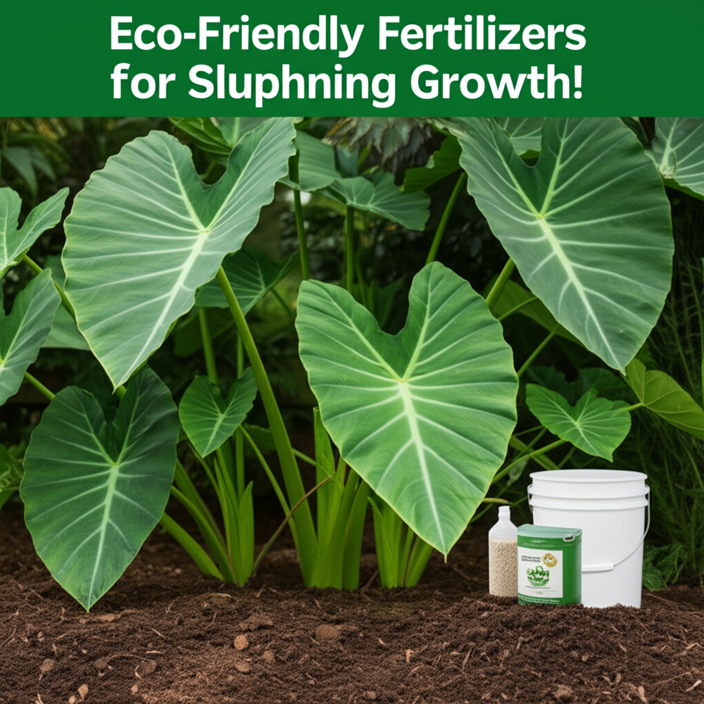 Eco-Friendly Fertilizers for Elephant Ear: Stunning Growth!