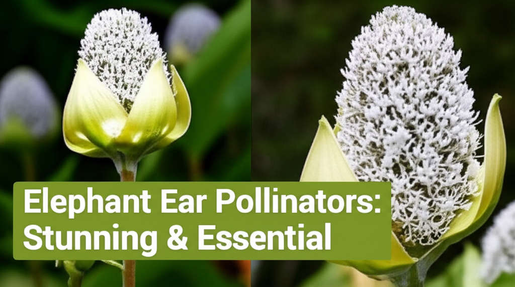 Elephant Ear Pollinators: Stunning & Essential