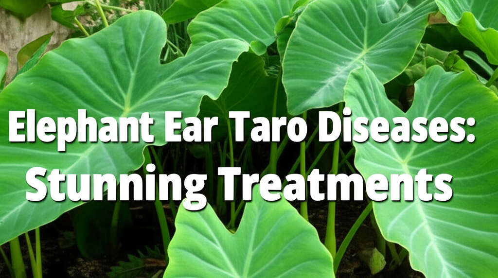 Elephant Ear Taro Diseases: Stunning Treatments