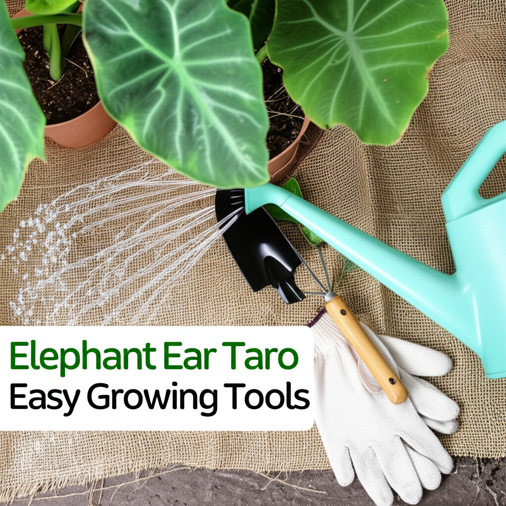 Elephant Ear Taro: Easy Growing Tools