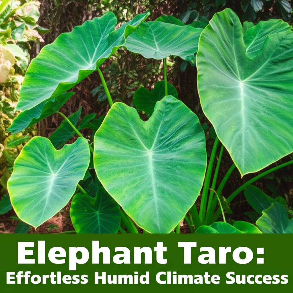 Elephant Ear Taro: Effortless Humid Climate Success