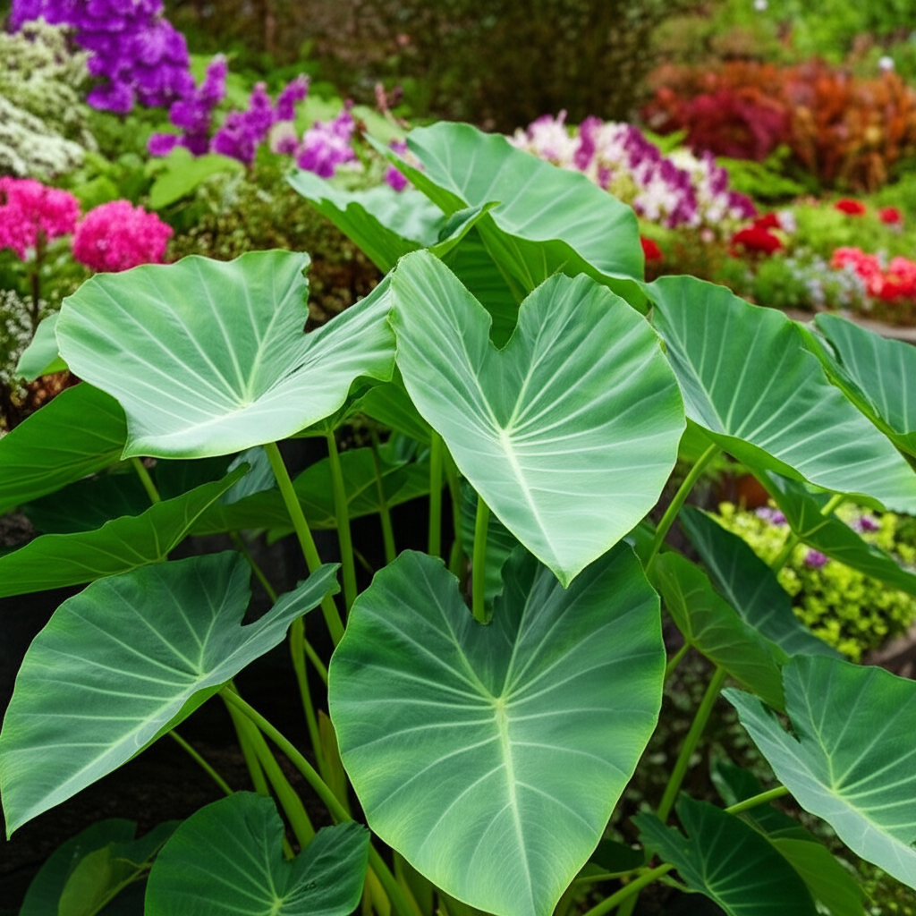 Elephant Ear Taro: Stunning English Garden Gem