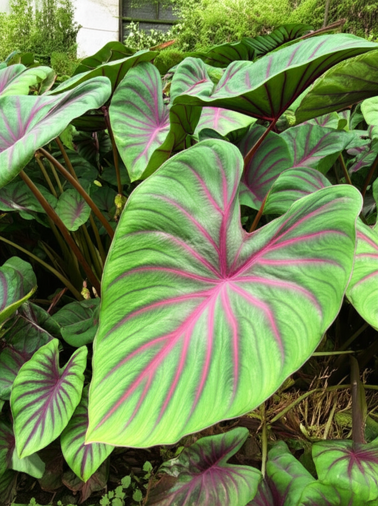 Elephant Ear Taro: Stunning Garden Color