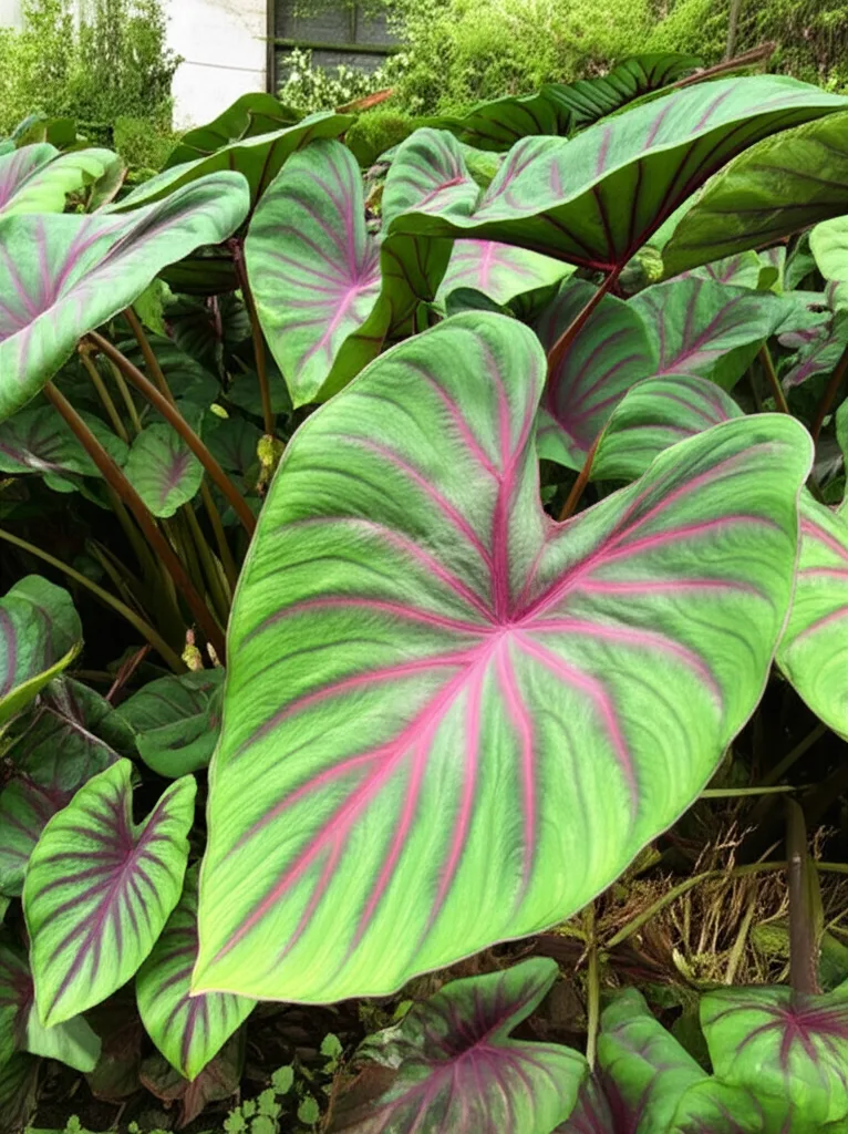 Elephant Ear Taro: Stunning Garden Color