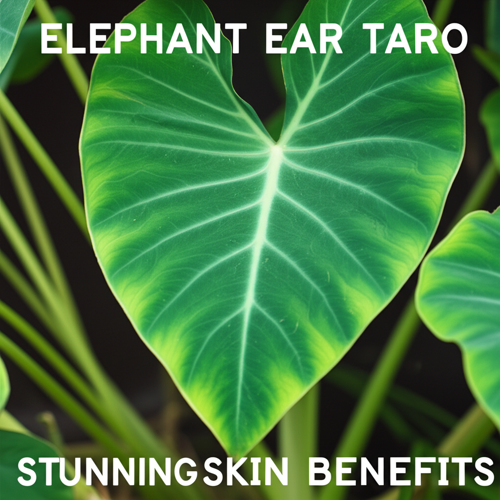 Elephant Ear Taro: Stunning Skin Benefits