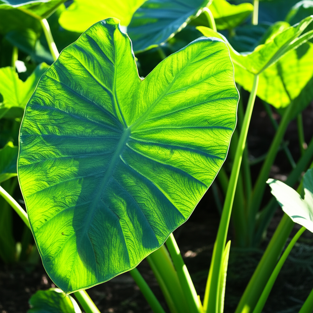 Elephant Ear Taro: Stunning Sunlight Needs