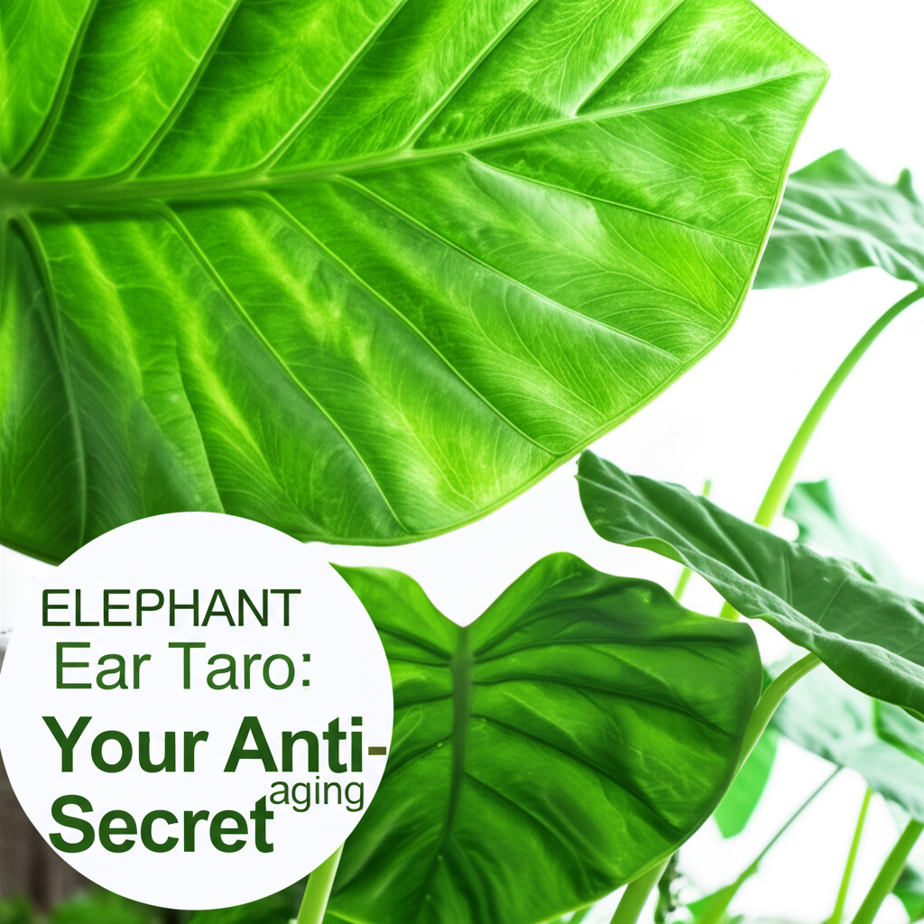 Elephant Ear Taro: Your Anti-aging Secret