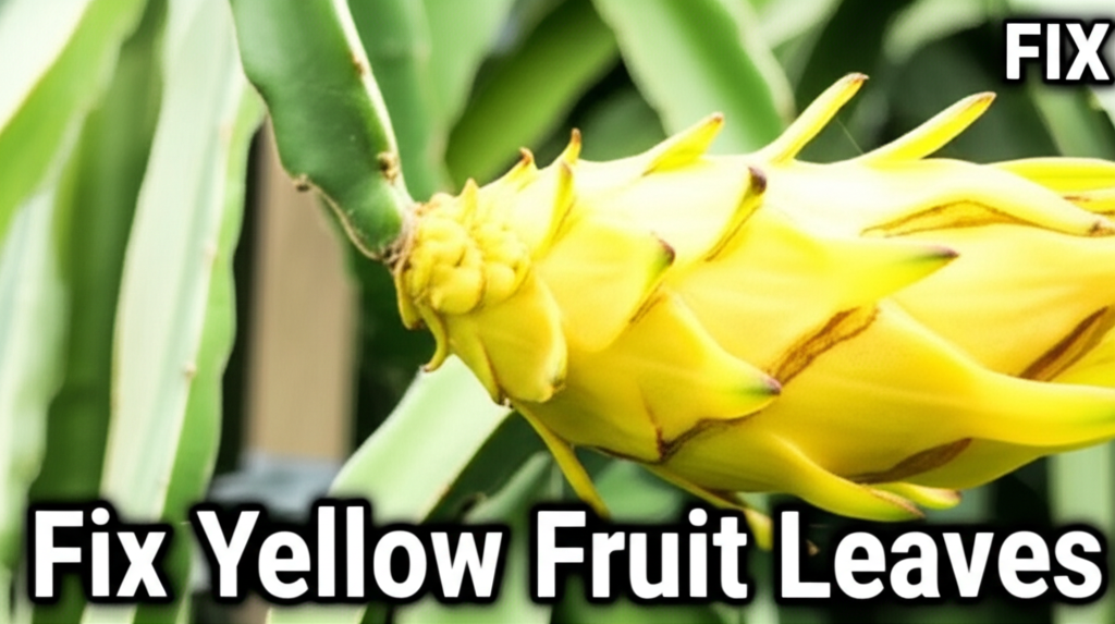 Fix Yellow Dragon Fruit Leaves: Stunning Fix