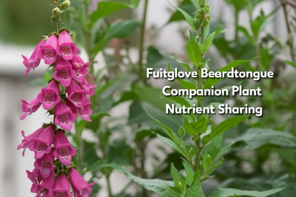 Foxglove Beardtongue Companion Plant Nutrient Sharing