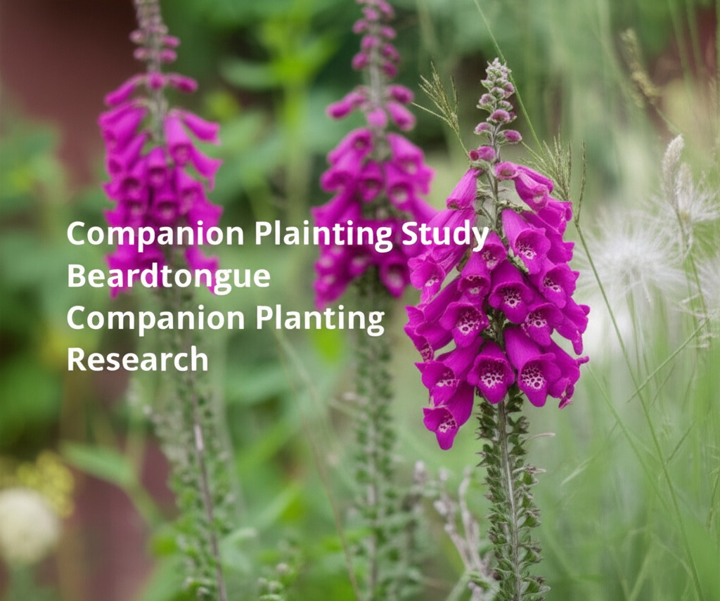 Foxglove Beardtongue Companion Planting Research