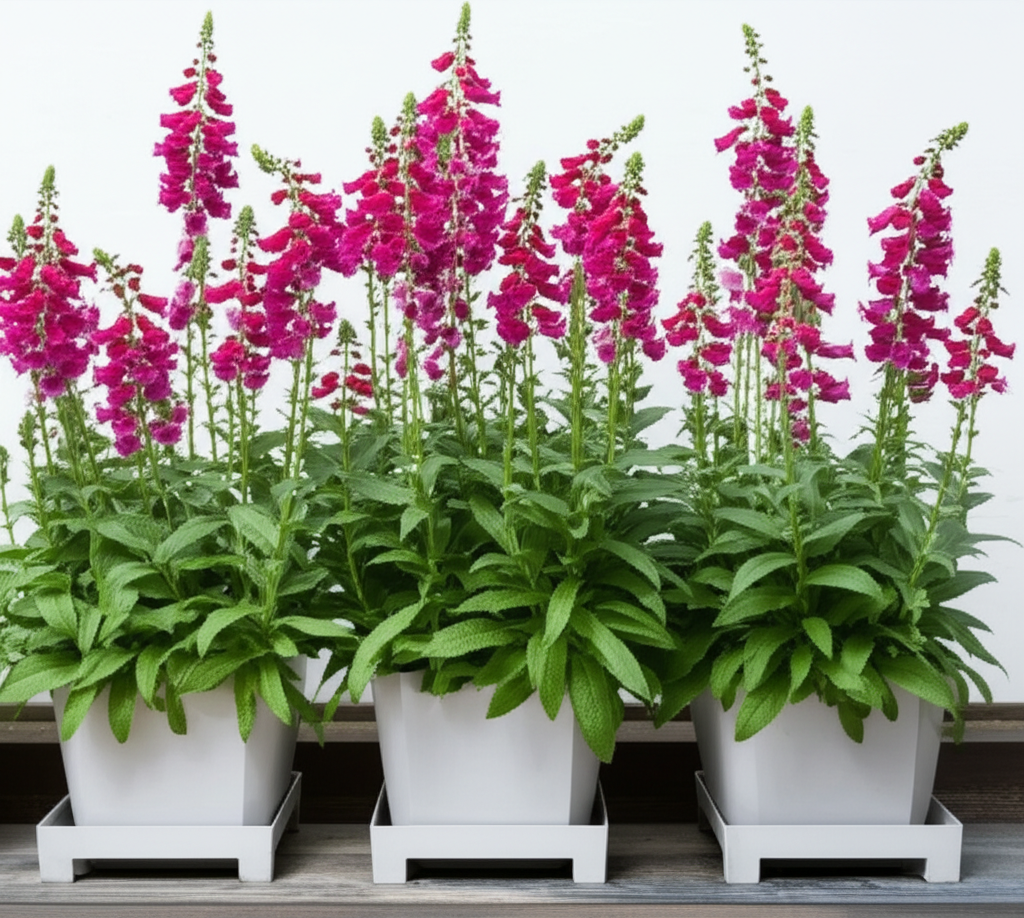 Foxglove Beardtongue Container Plant Height Optimization
