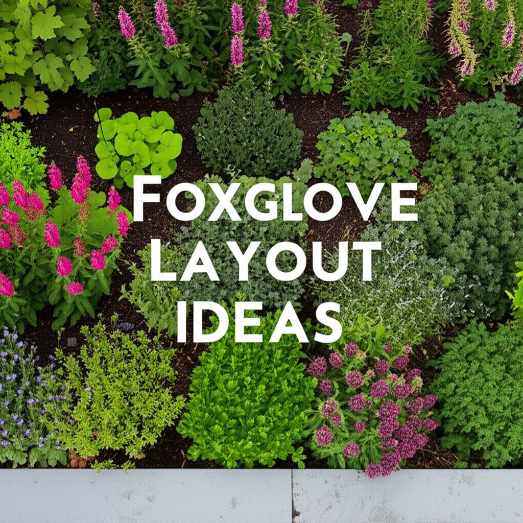 Foxglove Beardtongue Garden Bed Layout Patterns