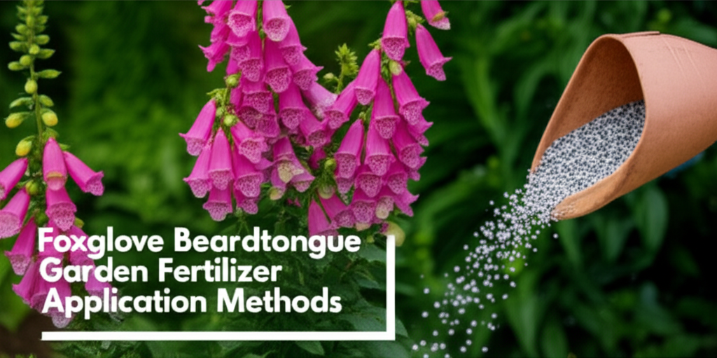 Foxglove Beardtongue Garden Fertilizer Application Methods