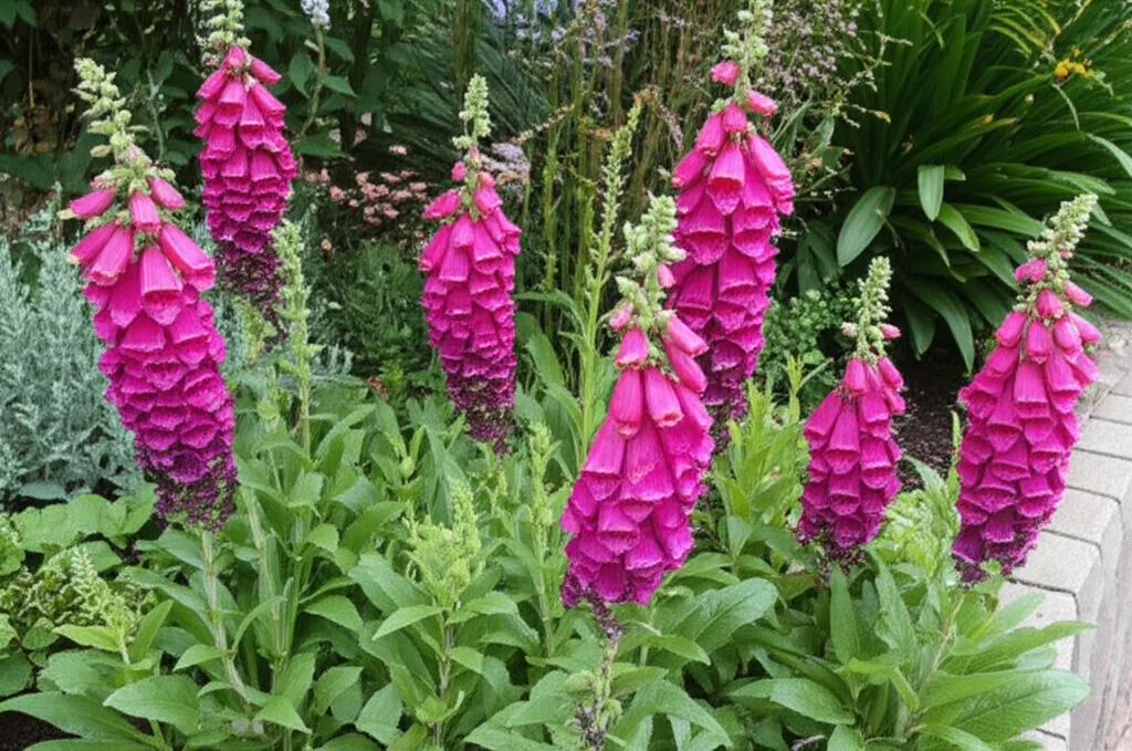 Foxglove Beardtongue Garden Microclimate Design section visual
