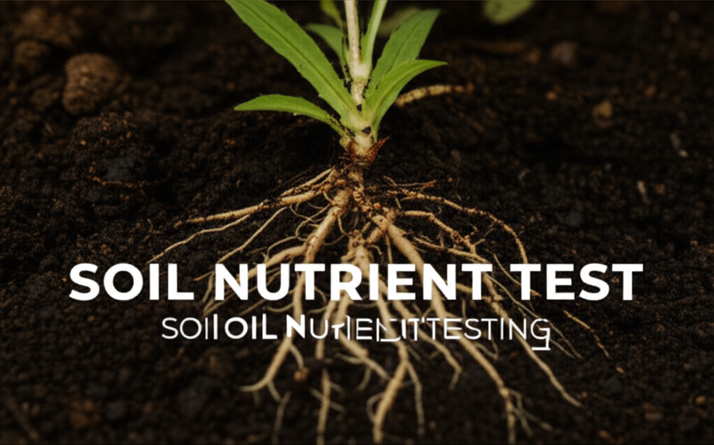 Foxglove Beardtongue Garden Soil Nutrient Testing section visual