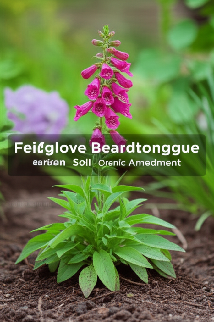 Foxglove Beardtongue Garden Soil Organic Amendment
